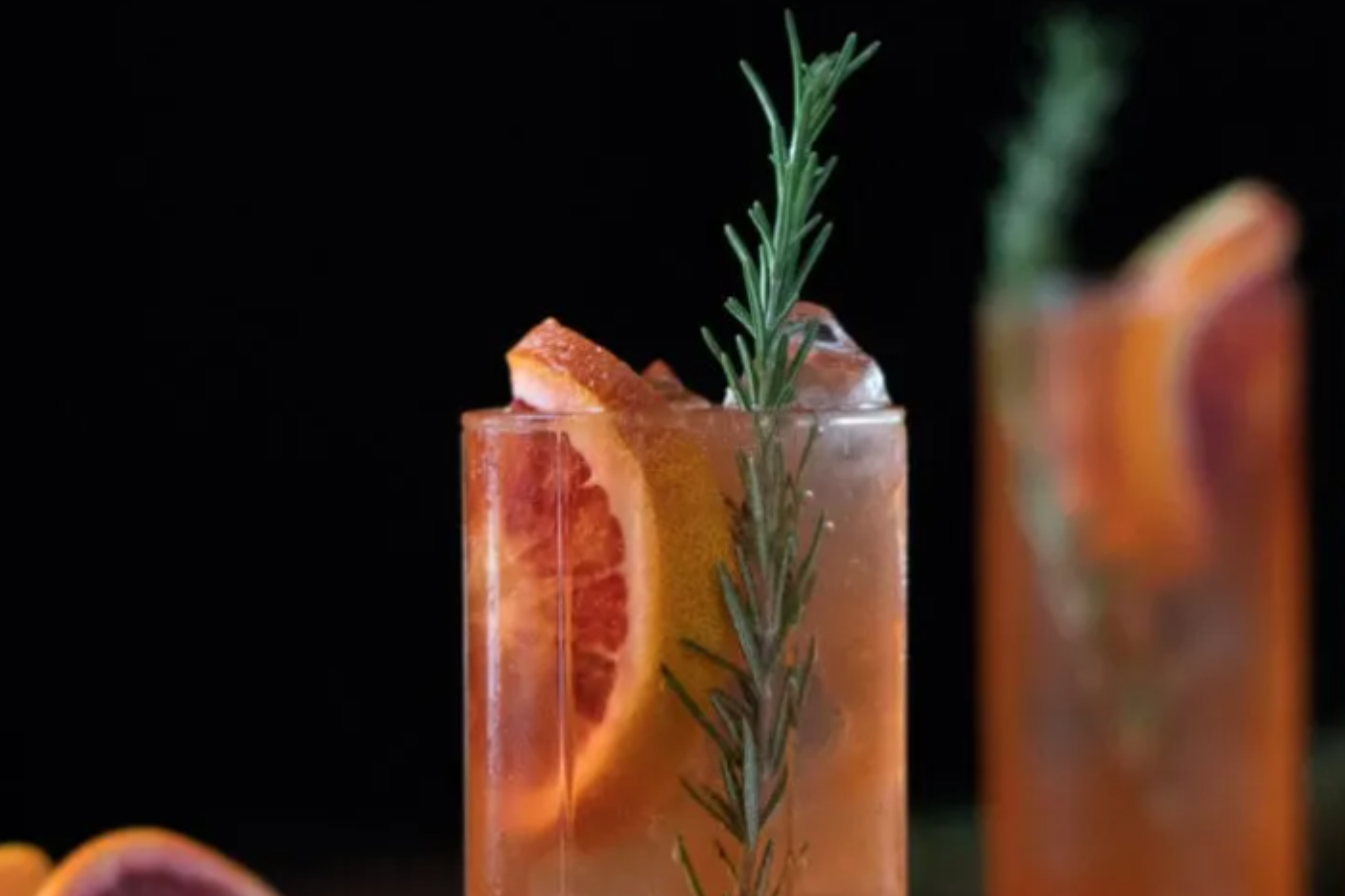Blood Orange Gin Collins