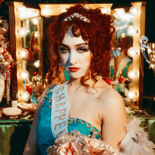 chappell roan midwest princess dress Chappell Roan from The Rise and Fall of a Midwest Princess Album Cover Costume Guide