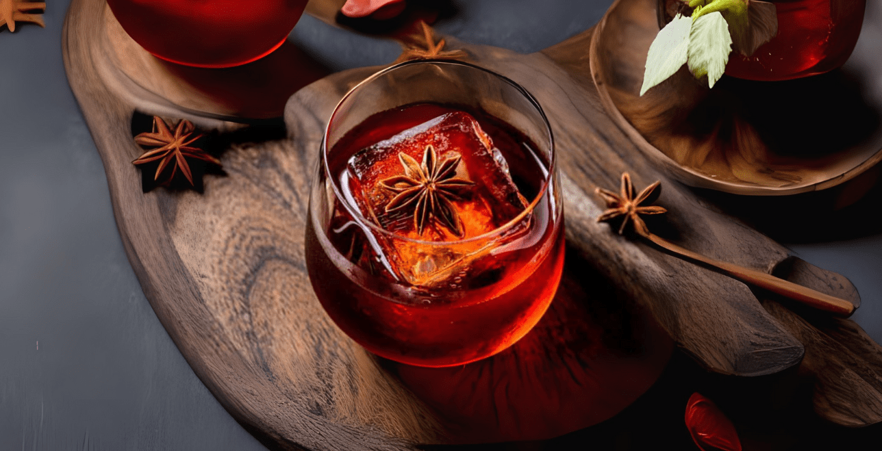 Nonalcoholic Cocktail - Mocktail - Gin Alternative - Chocolate Almond Negroni