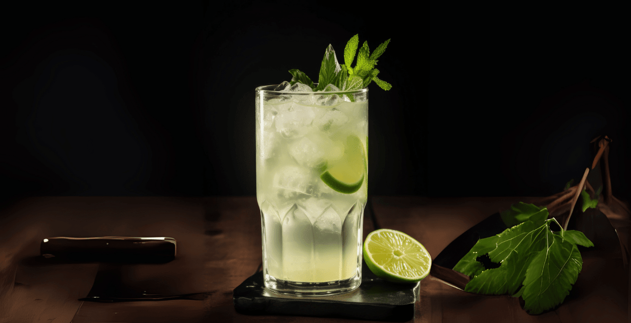 Nonalcoholic Cocktail - Mocktail -Gin Alternative - Gin Rickey