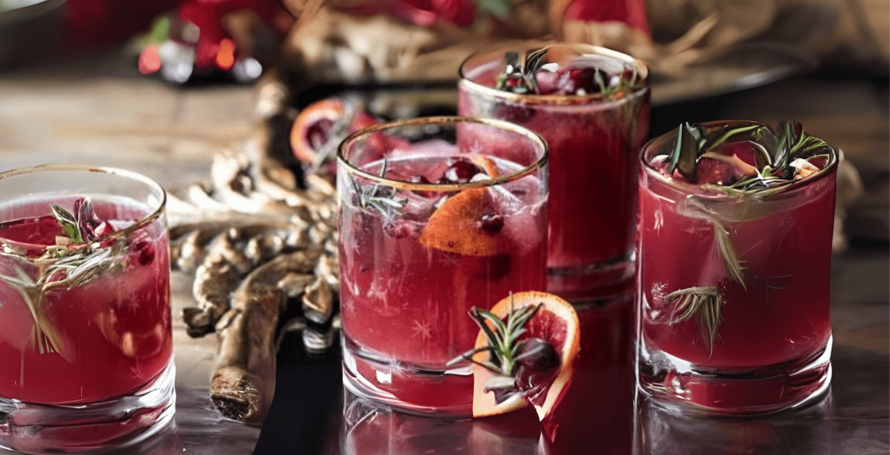 Nonalcoholic Cocktail - Mocktail - Whiskey Alternative - Holiday Punch