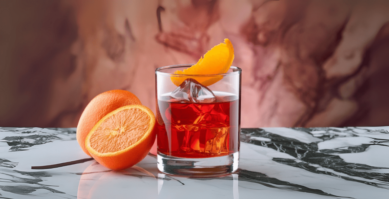 Nonalcoholic Cocktail - Mocktail - Mezcal Alternative - Mezcal Nogroni