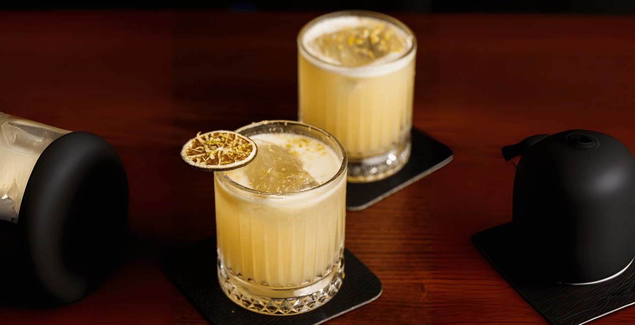 Nonalcoholic Cocktail - Mocktail - Mezcal Alternative - Mezcal Penicillin