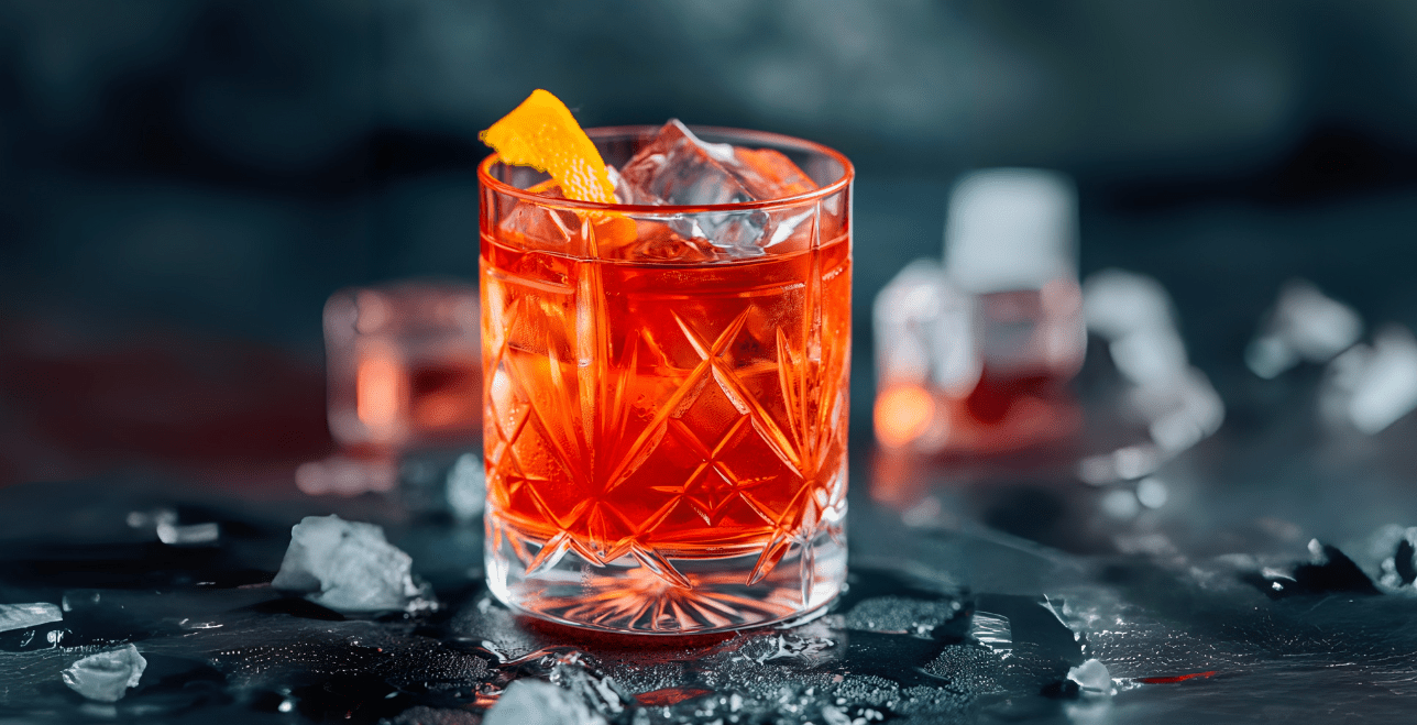 Nonalcoholic Cocktail - Mocktail - Gin Alternative - Negroni