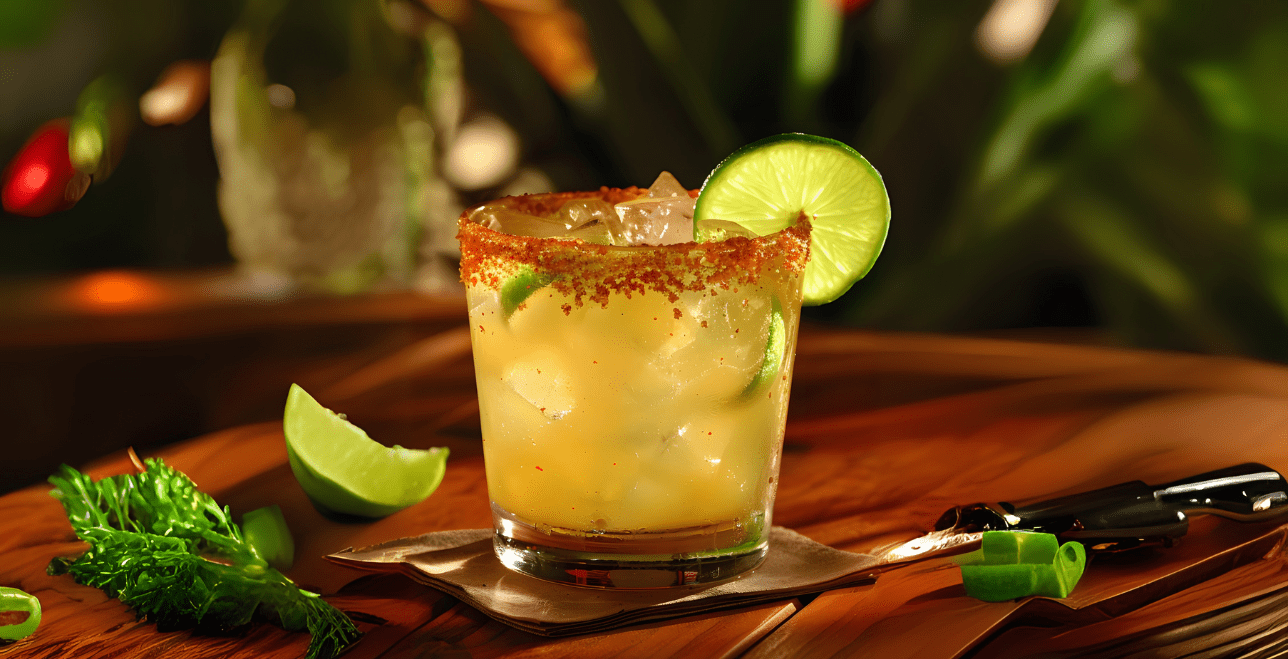 Nonalcoholic Cocktail - Mocktail - Tequila Alternative - Tommy's Skinny / Spicy Margarita