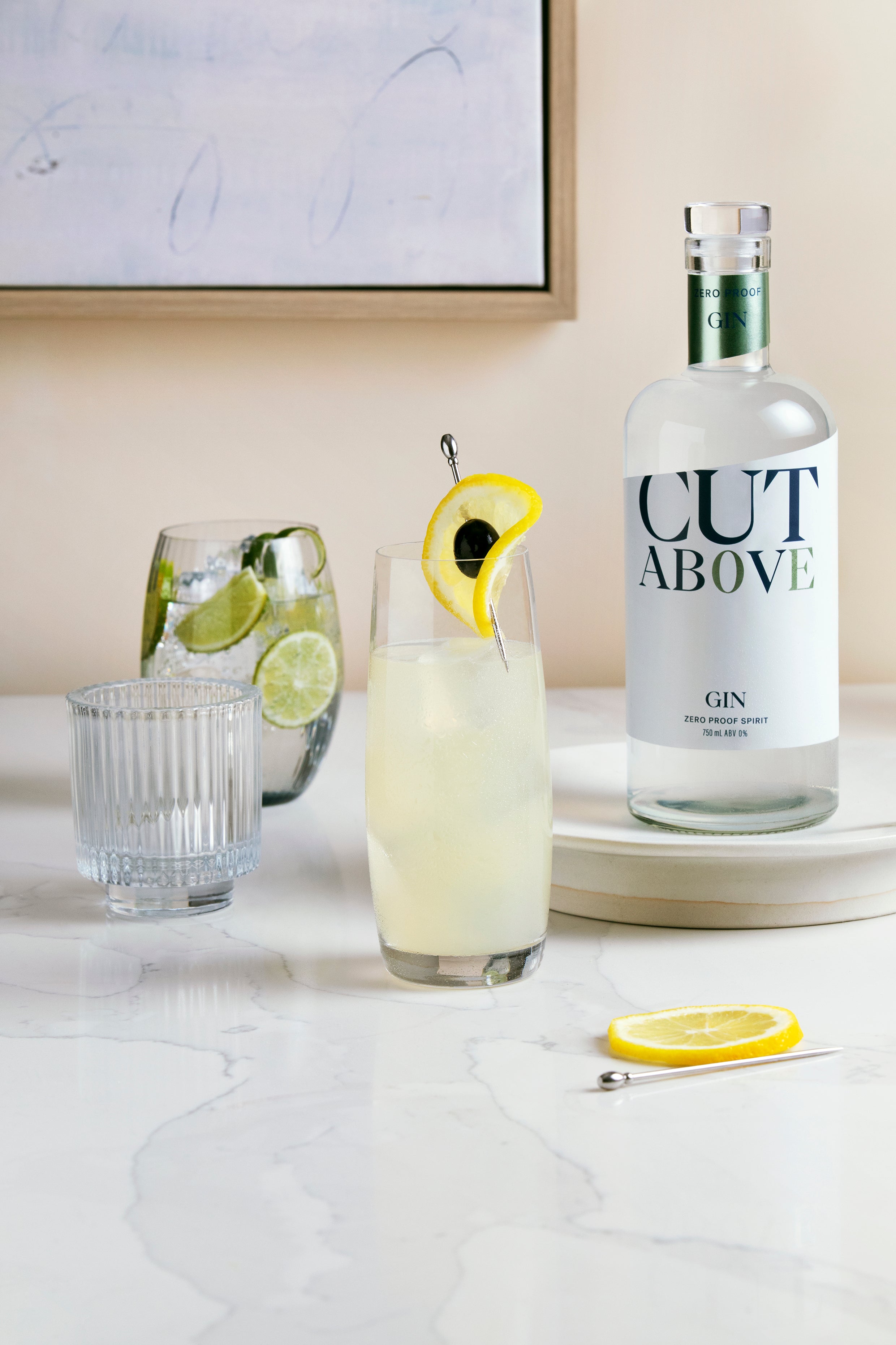 Zero Proof Gin - Cut Above Spirits - Nonalcoholic - Mocktail