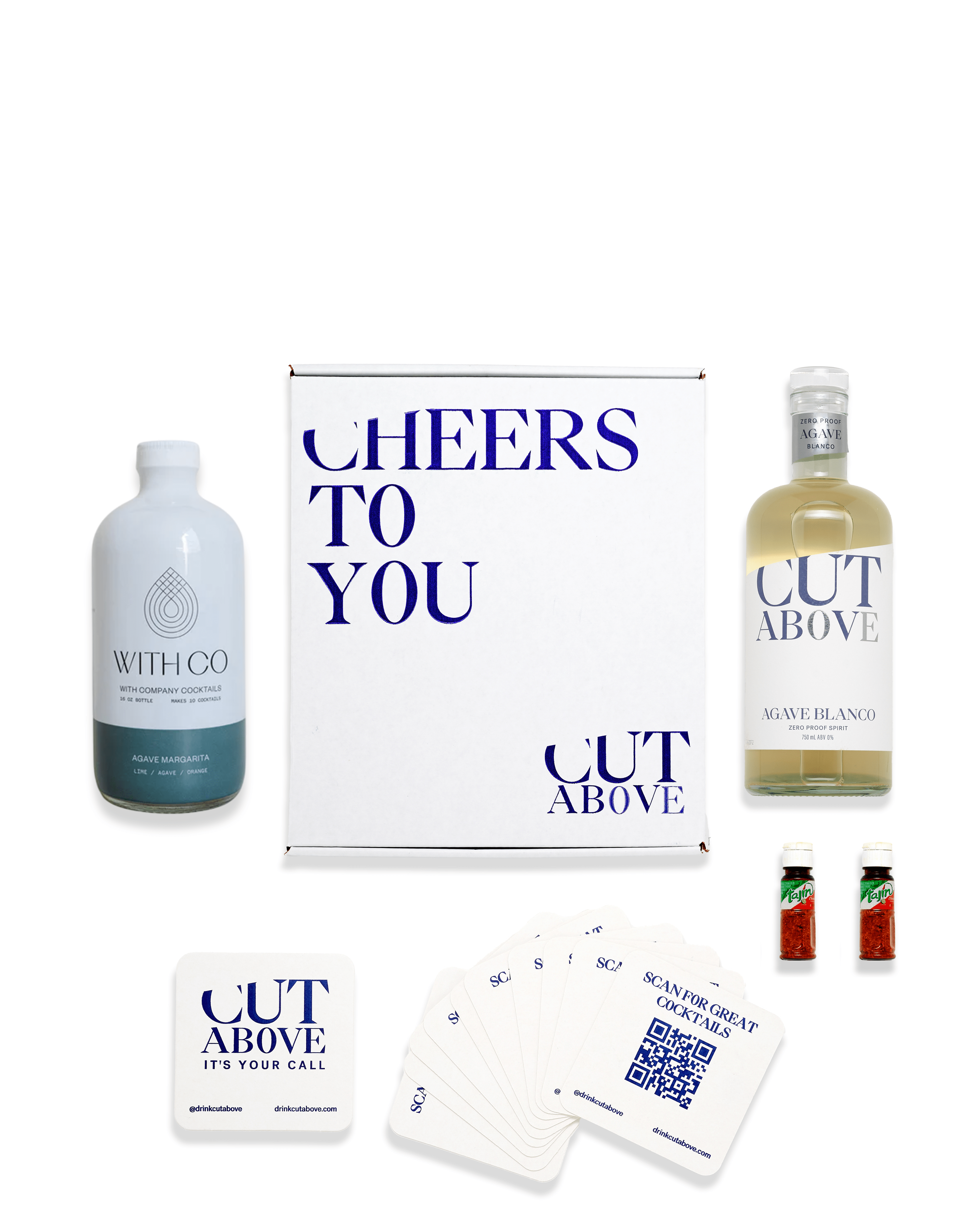 Margarita Cocktail Kit - Cut Above Spirits - Nonalcoholic - Mocktail - Tequila Alternative - Gift