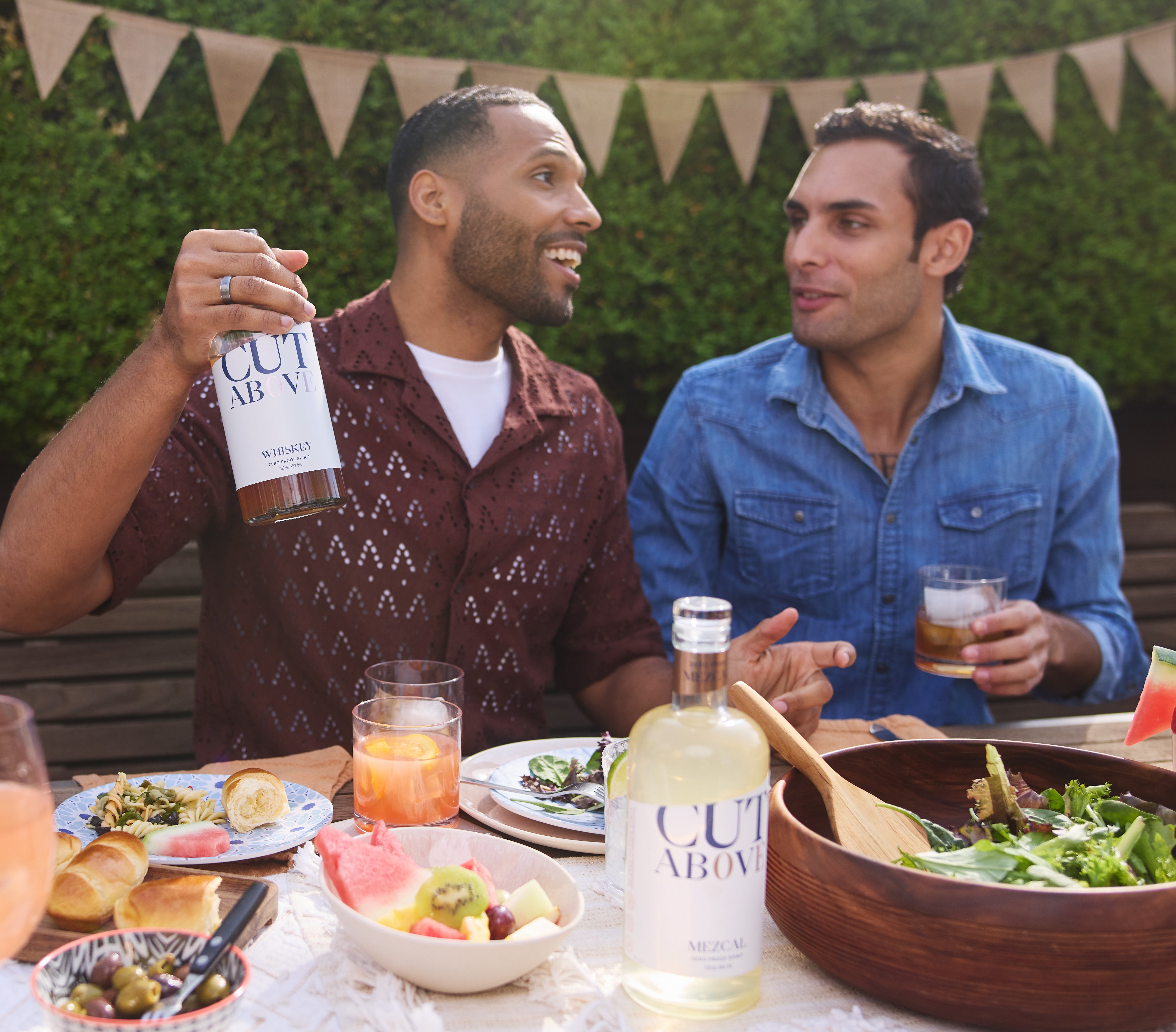 Old Fashioned Cocktail Kit - Cut Above Spirits - Nonalcoholic - Mocktail - Whiskey Alternative - Gift - Men - Drinking