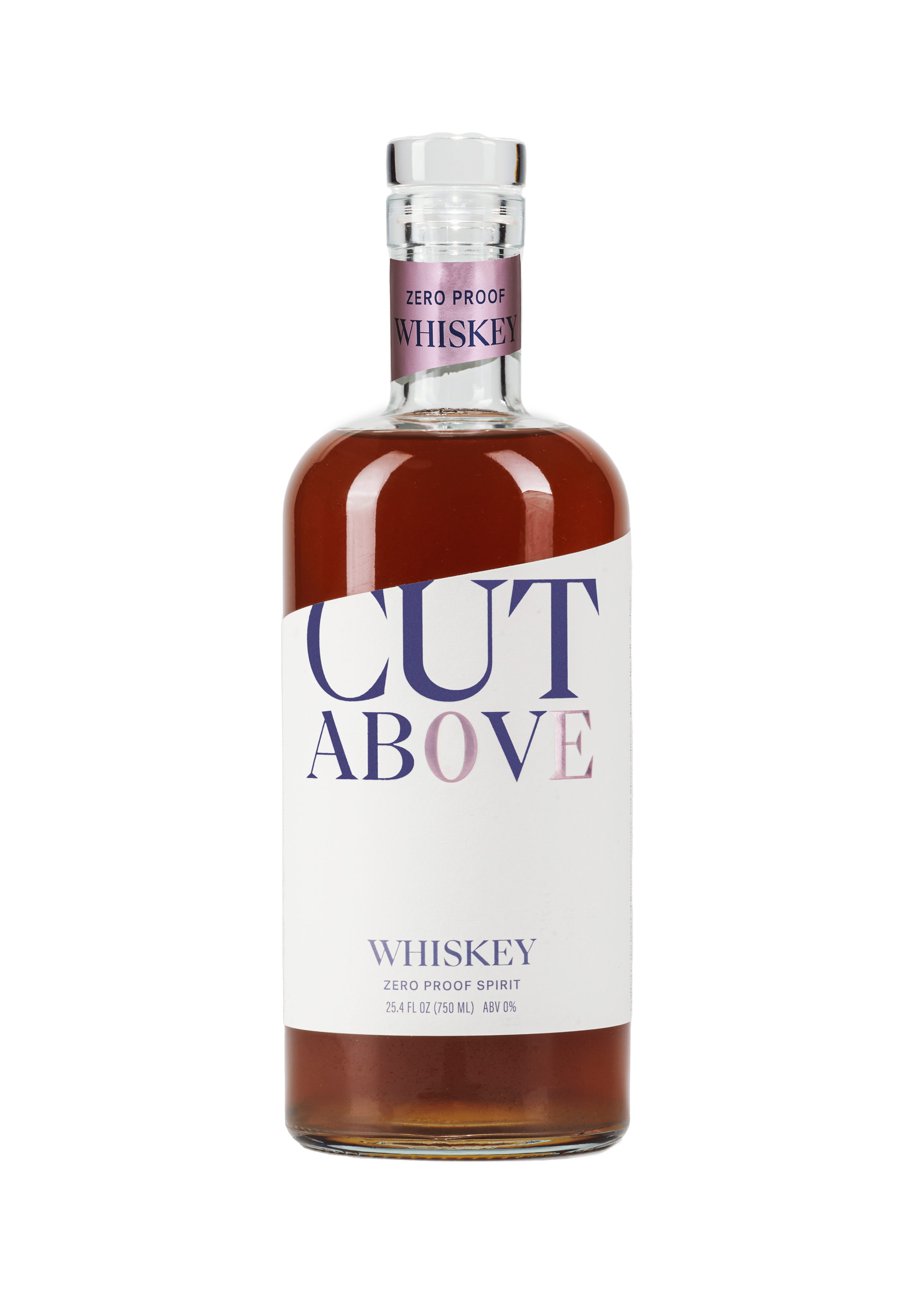 Zero Proof Whiskey - Cut Above Spirits - Nonalcoholic - Mocktail - Bottle