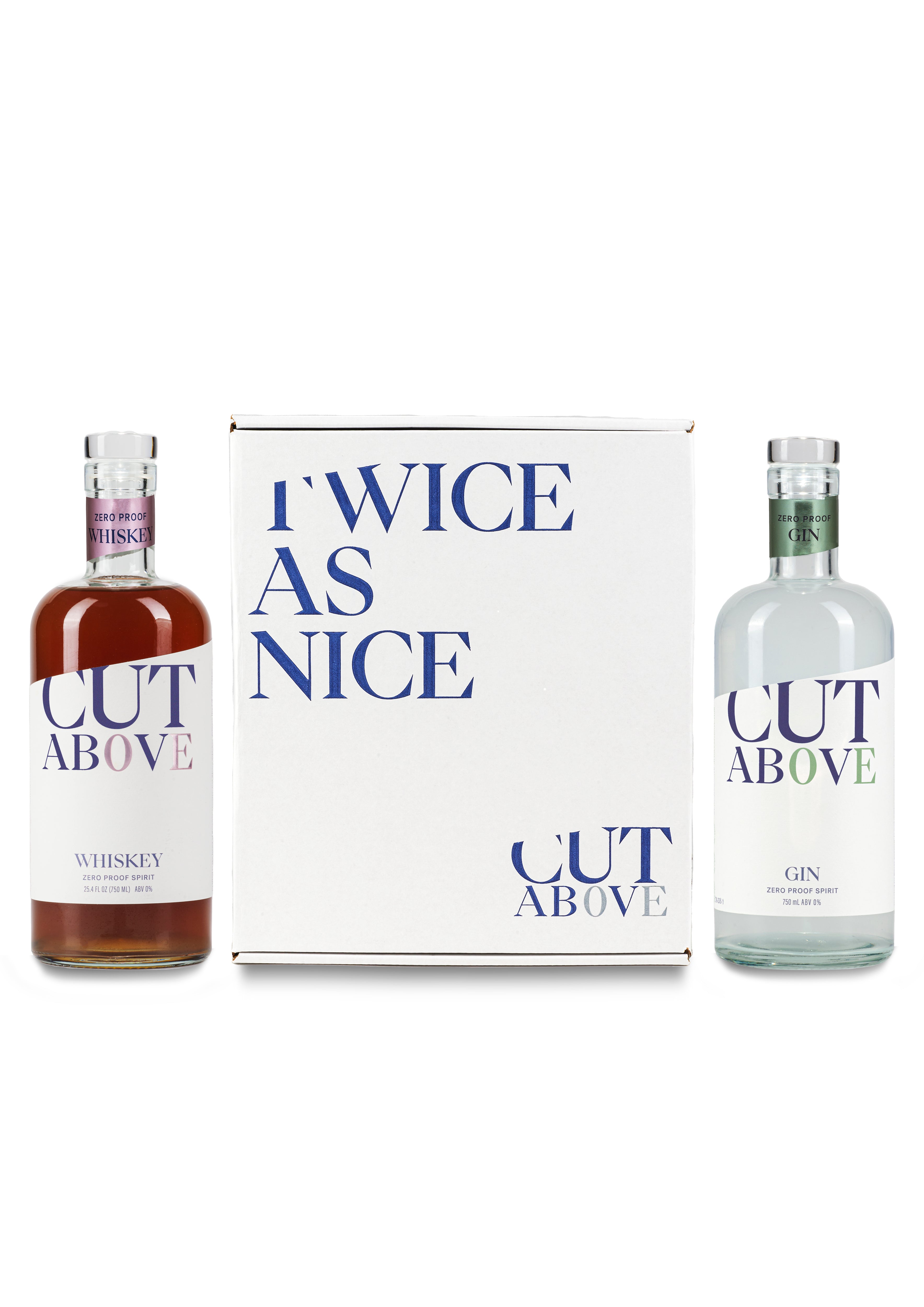 Classic Bundle- Cut Above Spirits - Nonalcoholic - Mocktail - Whiskey Alternative - Gift - Gin Alternative