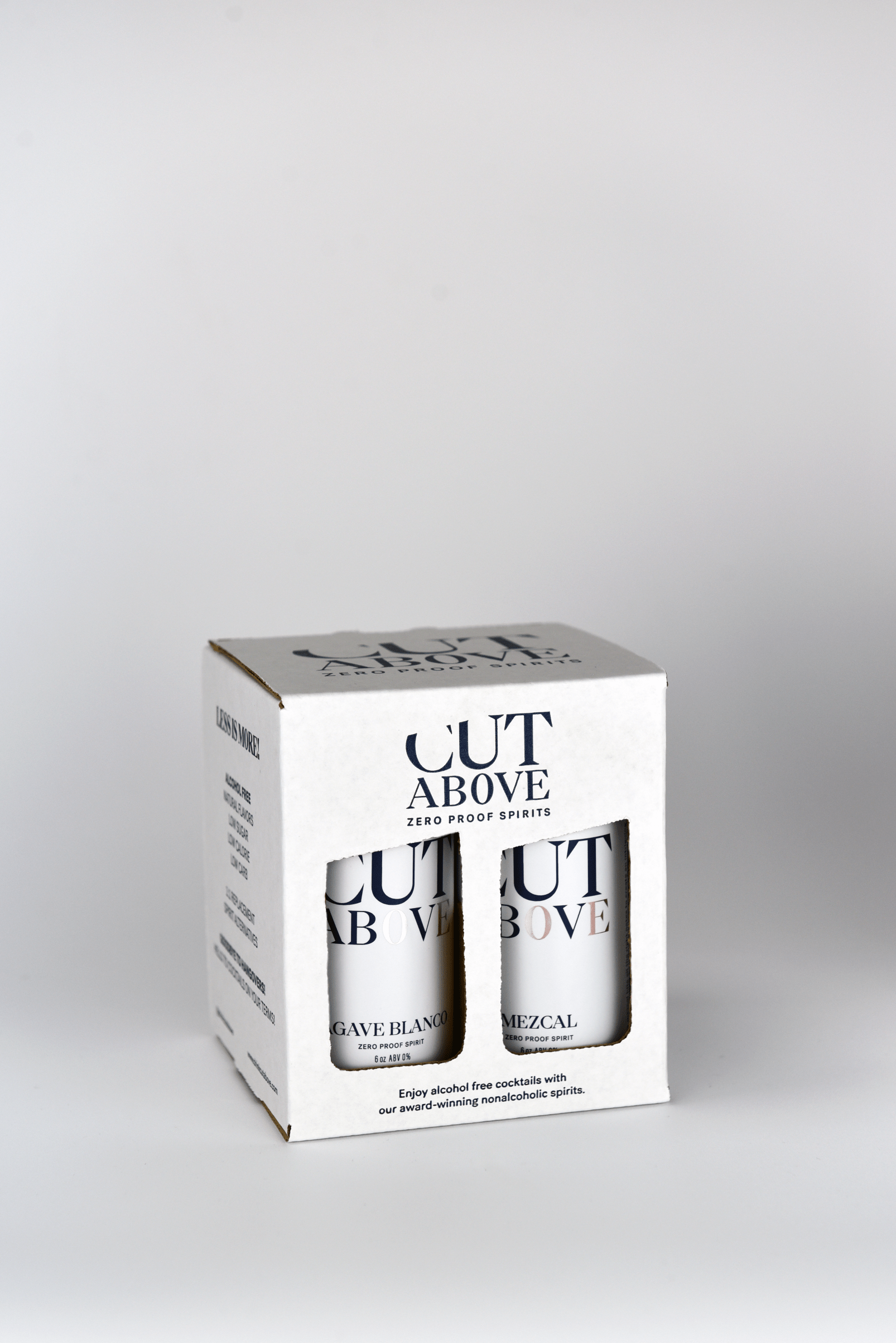 Variety Gift Set - Mini Bottles - Cut Above Spirits - Nonalcoholic - Mocktail - Tequila & Mezcal Alternative - Gift