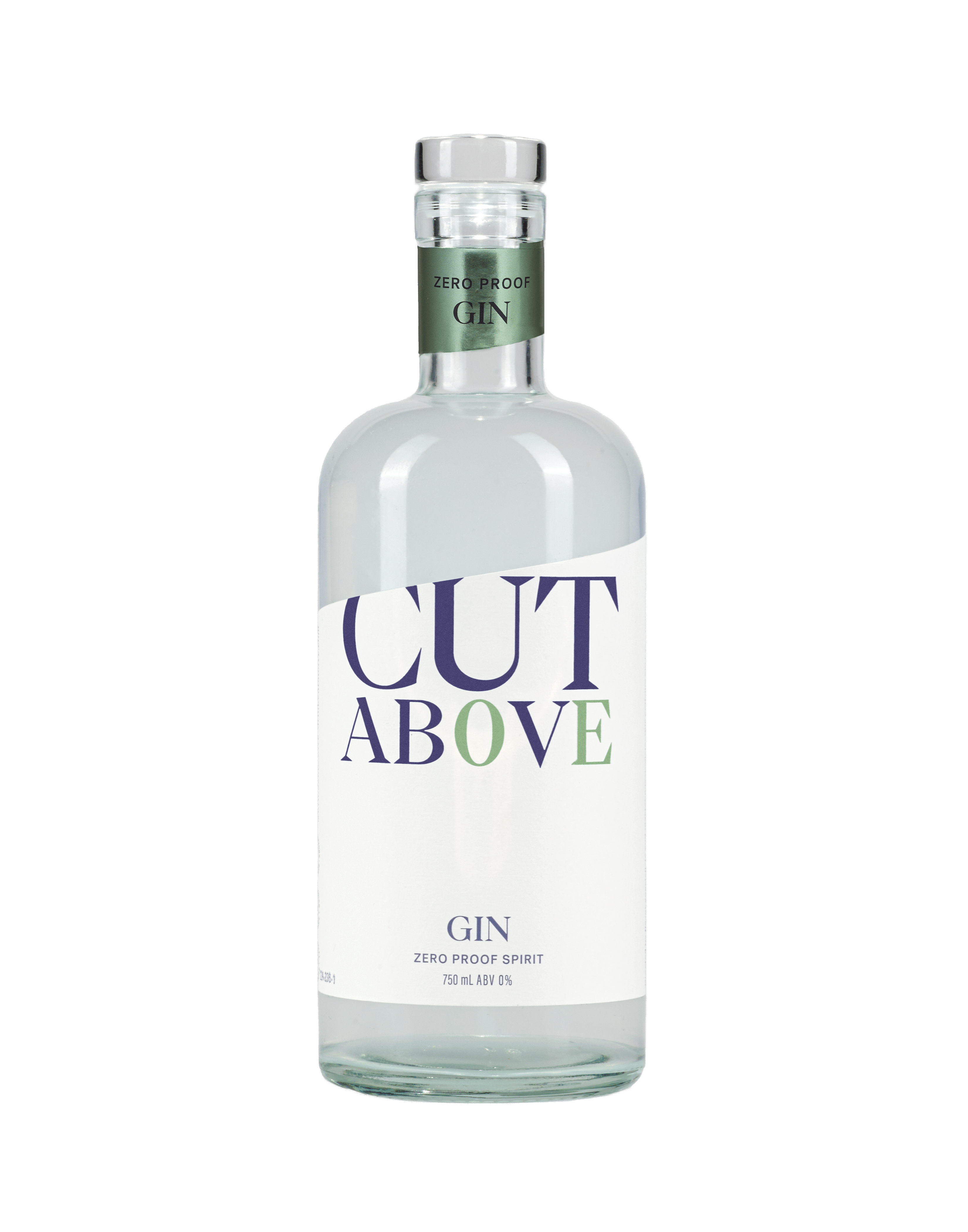 Zero Proof Gin - Cut Above Spirits - Nonalcoholic - Mocktail - Bottle