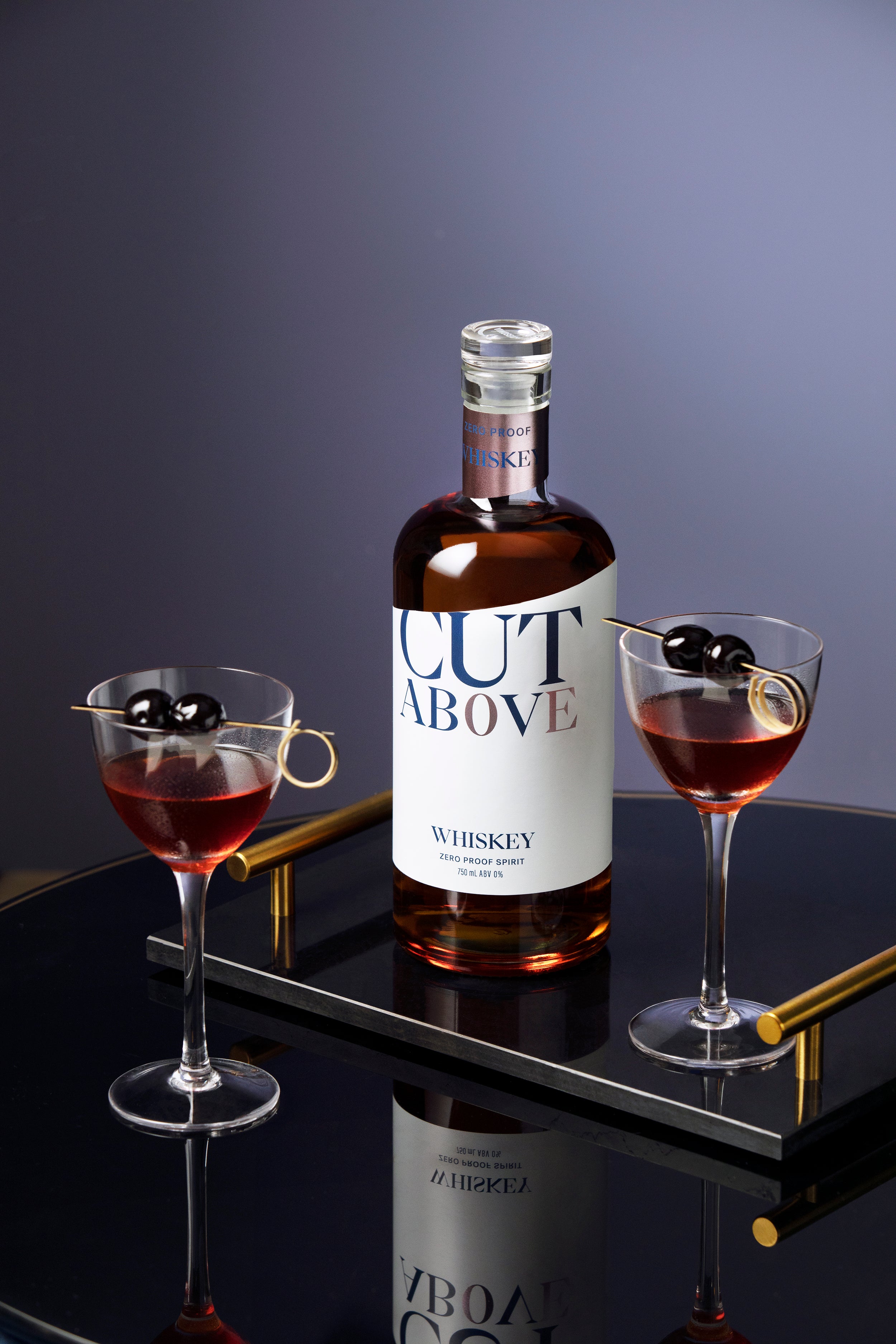 Zero Proof Whiskey - Cut Above Spirits - Nonalcoholic - Mocktail