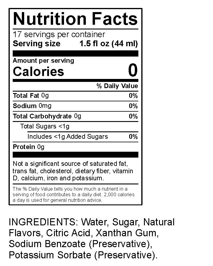 Zero Proof Gin - Cut Above Spirits - Nonalcoholic - Mocktail - Product Label