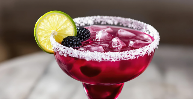 Blackberry Spicy Margarita