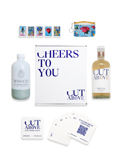 Paloma Cocktail Kit - Cut Above Spirits - Nonalcoholic - Mocktail - Mezcal Alternative - Gift Set