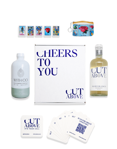 Paloma Cocktail Kit - Cut Above Spirits - Nonalcoholic - Mocktail - Tequila Alternative - Gift Set