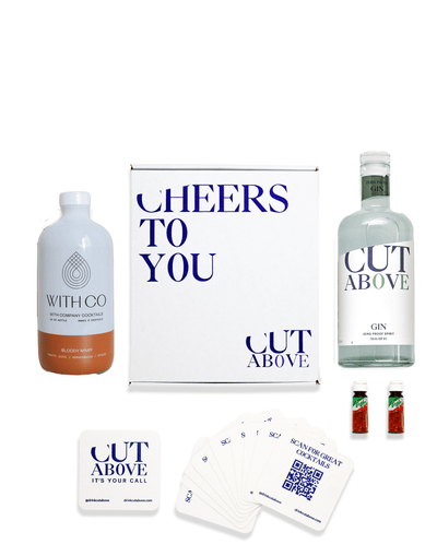 Bloody Mary Cocktail Kit - Cut Above Spirits - Nonalcoholic - Mocktail - Gin Alternative - Gift