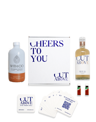 Bloody Mary Cocktail Kit - Cut Above Spirits - Nonalcoholic - Mocktail - Mezcal Alternative - Gift