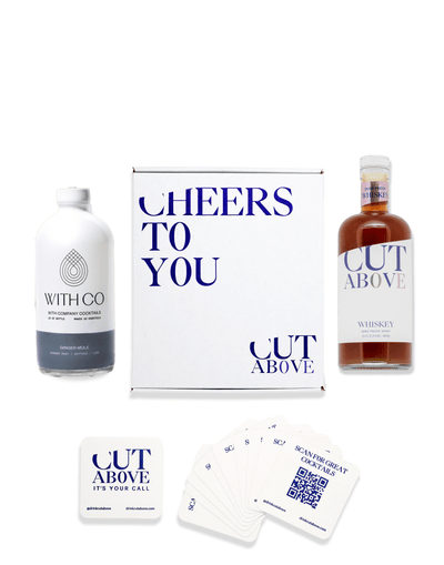 Kentucky Mule Cocktail Kit - Cut Above Spirits - Nonalcoholic - Mocktail - Whiskey Alternative - Gift