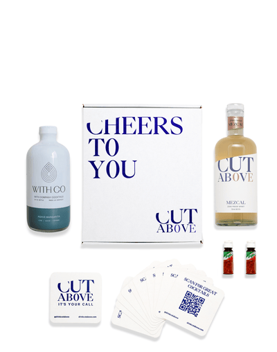 Margarita Cocktail Kit - Cut Above Spirits - Nonalcoholic - Mocktail - Mezcal Alternative - Gift
