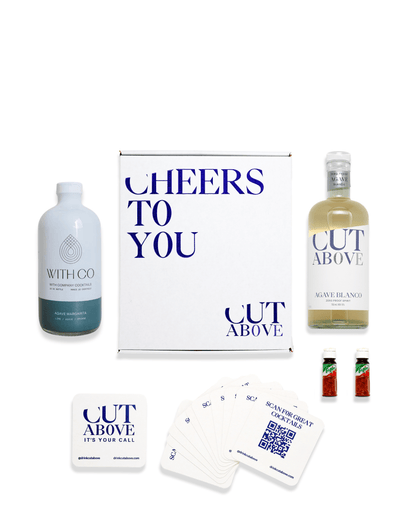 Margarita Cocktail Kit - Cut Above Spirits - Nonalcoholic - Mocktail - Tequila Alternative - Gift