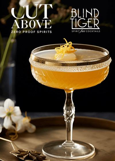 Bee's Knees Cocktail Kit - Cut Above Spirits - Nonalcoholic - Mocktail - Gin Alternative - Gift - Sample