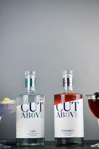 Classic Bundle- Cut Above Spirits - Whiskey & Gin - Nonalcoholic - Mocktail - Whiskey Alternative - Gift - Gin Alternative