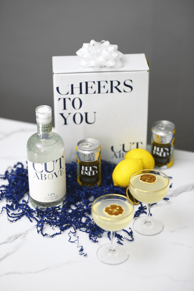 Bee's Knees Cocktail Kit - Cut Above Spirits - Nonalcoholic - Mocktail - Gin Alternative - Gift - Set