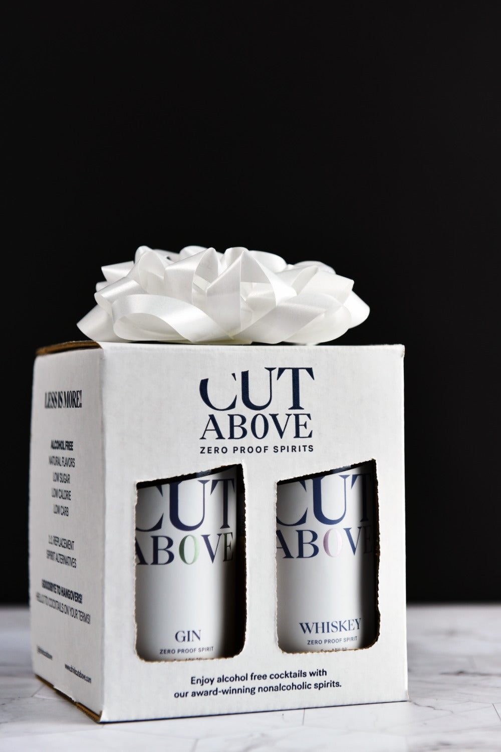 Variety Gift Set - Mini Bottles - Cut Above Spirits - Nonalcoholic - Mocktail - Gin Alternative - Whiskey Alternative  - Gift - Bundle - Box