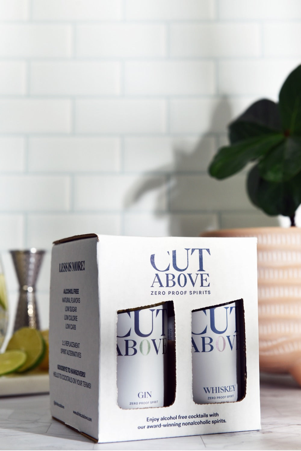 Variety Gift Set - Mini Bottles - Cut Above Spirits - Nonalcoholic - Mocktail - Gin Alternative - Gift - Bundle - Box