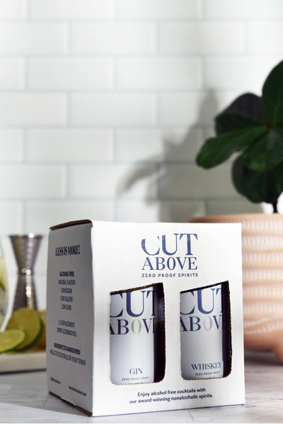 Zero Proof Tasting Set | Non Alcoholic Spirits Sampler – Cut Above