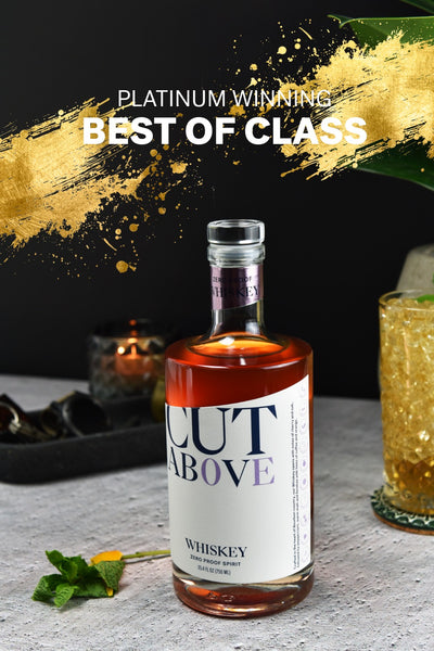 Zero Proof Whiskey - Cut Above Spirits - Nonalcoholic - Mocktail - Nonalcohlic Whiskey of the Year