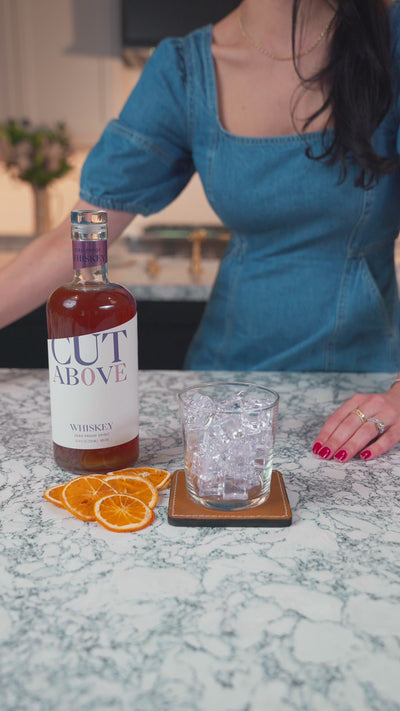 Zero Proof Whiskey - Cut Above Spirits - Nonalcoholic - Mocktail - Cocktail Making